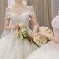 Spring lake side wedding