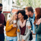 Hanging out with friends