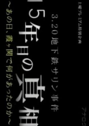 Chikatetsu Sarin Jiken 15-nen-me no Tatakai 〜 ano Ni~Tsu, Kasumigaseki de Nani ga Okotta no ka 〜 (2010) poster