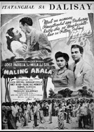 Maling Akala (1947) poster