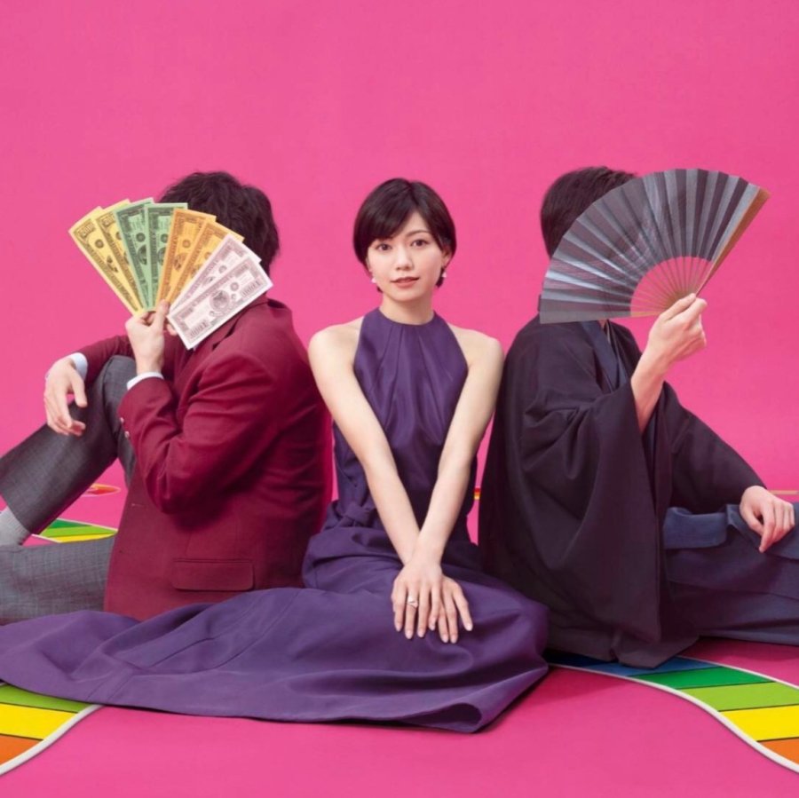 The main characters of the Japanese Drama Promise Cinderella