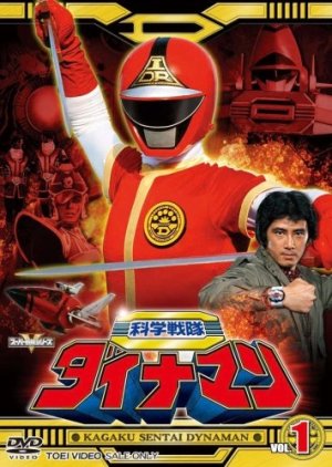 Kagaku Sentai Dynaman (1983) poster