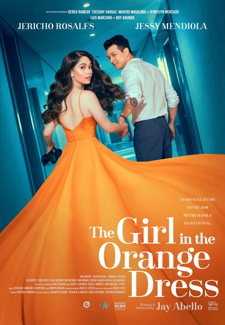 image poster from imdb - ​The Girl in the Orange Dress (2018)