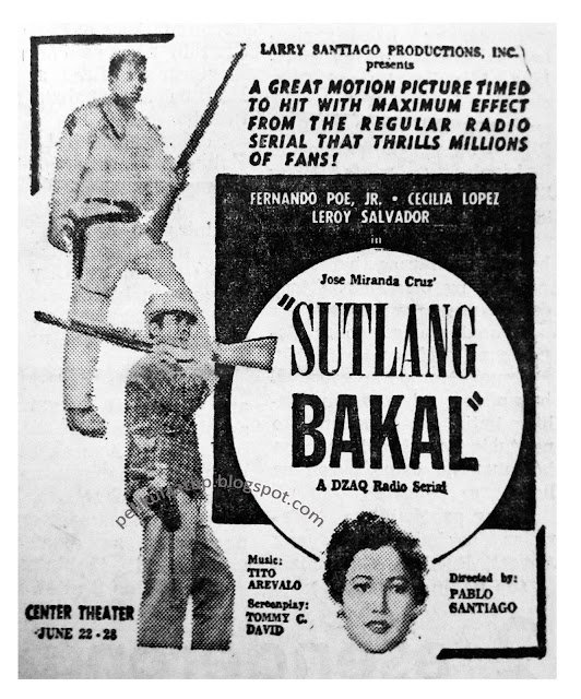 Sutlang Bakal 1960 MyDramaList