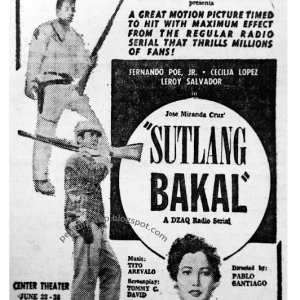 Sutlang Bakal (1960)