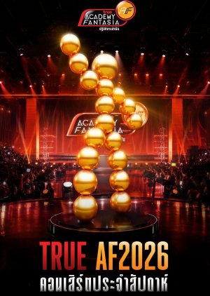 True AF2026 Concert poster