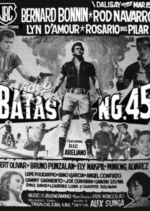 Batas ng .45 (1965) poster