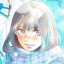 blue magical girl