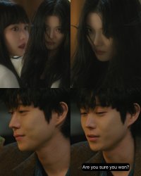 The way he knew she had something on her mind during that moment .. LOOK AT HIS SMIRK :)).…