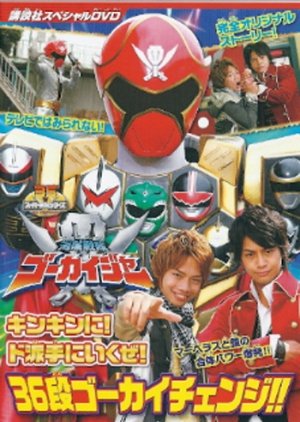 Kaizoku Sentai Goukaiger: Let's Do This Goldenly! Roughly! 36 Round Gokai Change!! (2011) poster