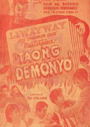 Taong Demonyo () poster