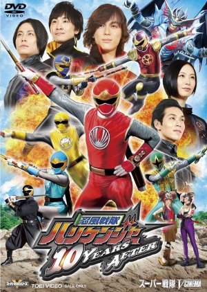 Ninpu Sentai Hurricaneger: 10 Years After (2013) poster