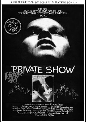 Private Show (1985) poster