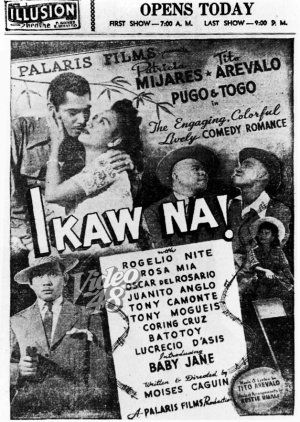Ikaw na (1946) poster