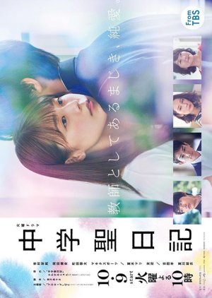 Chugakusei Nikki (2018) poster