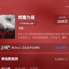 Burning Night Chinese Drama photo