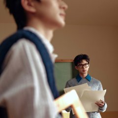 Blue Canvas of Youthful Days Chinese Drama photo