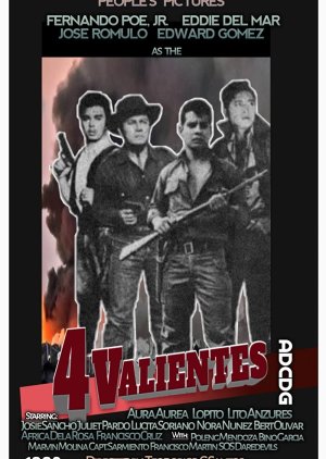 4 Valientes (1962) poster