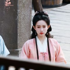 Jiu Chong Zi | Tang Dynasty Hezi Dress with Wide Sleeve Jacket