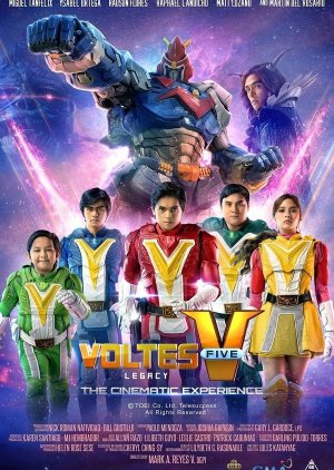 Voltes V: Legacy: The Cinematic Experience (2023) poster