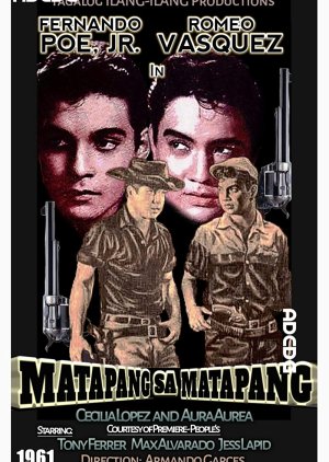 Matapang sa Matapang (1961) poster