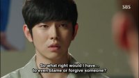 I've killed people, so what right do I have to even blame or forgive someone? - Pinocchio