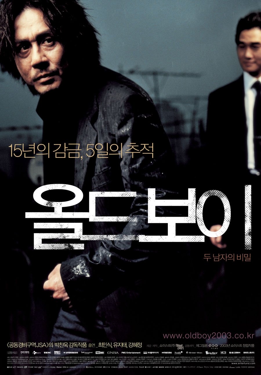 image poster from imdb, mydramalist - ​Old Boy (2003)