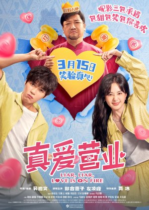 Liar, Liar, Love Is on Fire poster