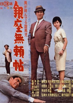 Kaze ga Yonderu Senpuji: Ginza Burai Cho (1963) poster