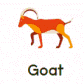 Goat –(Birth year :  2015, 2003, 1991, 1979,1967, 1955): Calm, gentle, creative, and compassionate