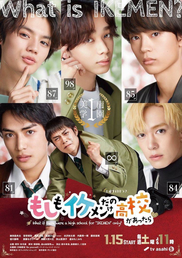 Moshimo, Ikemen Dake no Koukou ga Attara Japanese Drama Review (2022) Defin...