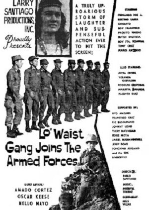 Lo’ Waist Gang Joins the Armed Forces (1960) poster