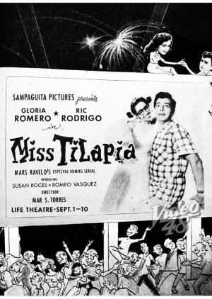 Miss Tilapia (1956) poster
