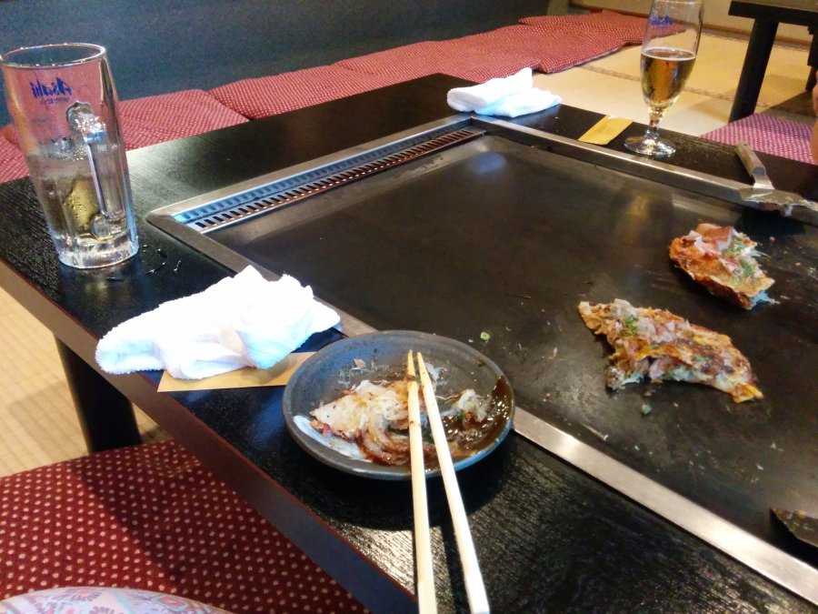 okonomiyaki meal