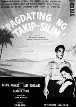 Pagdating ng takip-silim (1956) poster