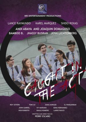 Caught in the Act (2021) poster