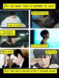 I should've done that.. Hehehe.. Now I have to wait till next episode of Healer.. :'( ♥