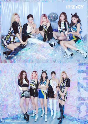 Poster MV ITZY "ICY" BEHIND (2019)