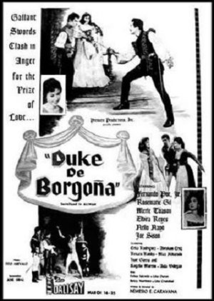 Duke De Borgona (1959) poster