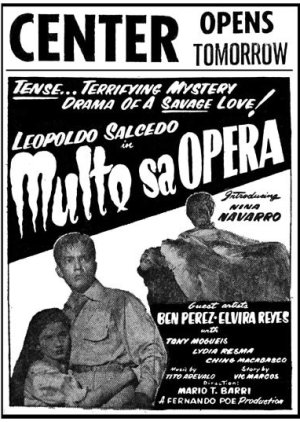 Ghost in the Opera (1954) poster