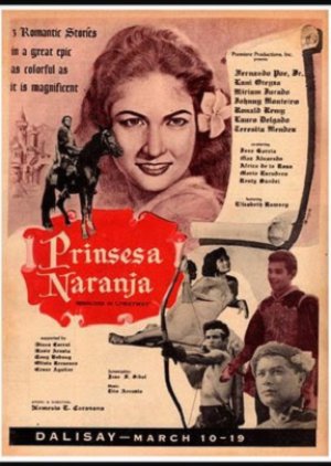 Prinsesa Naranja (1960) poster