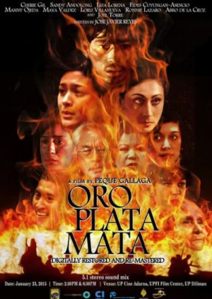 Oro Plata Mata (1982) poster