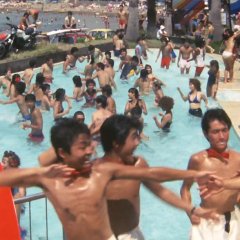 Stacked Wood Scraps Japanese Movie photo