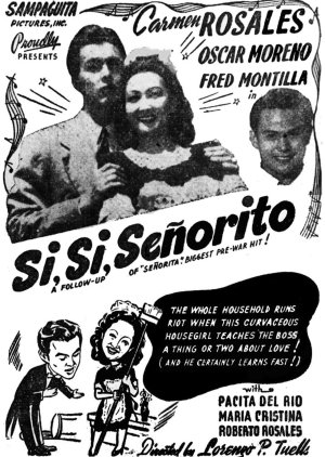 Si, Si, Señorito (1947) poster