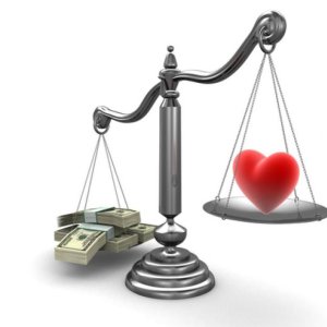 Love vs. Money