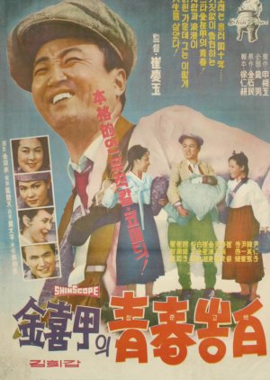 Kim Hee Gap's "Confession of My Youth" (1964) poster