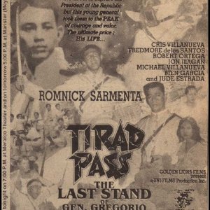 Tirad Pass: The Last Stand of Gen. Gregorio Del Pilar (1996)