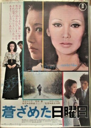 Aoi Zameta Nichiyobi (1972) poster