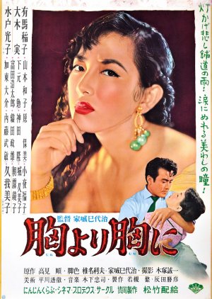 Mune yori Mune ni (1955) poster