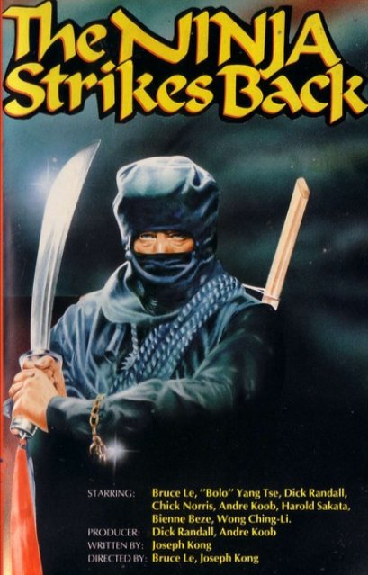 Original Ninja Strikes Back (1982) movie poster in C7 condition